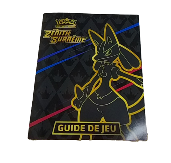 Livret guide de jeu Zénith Suprème