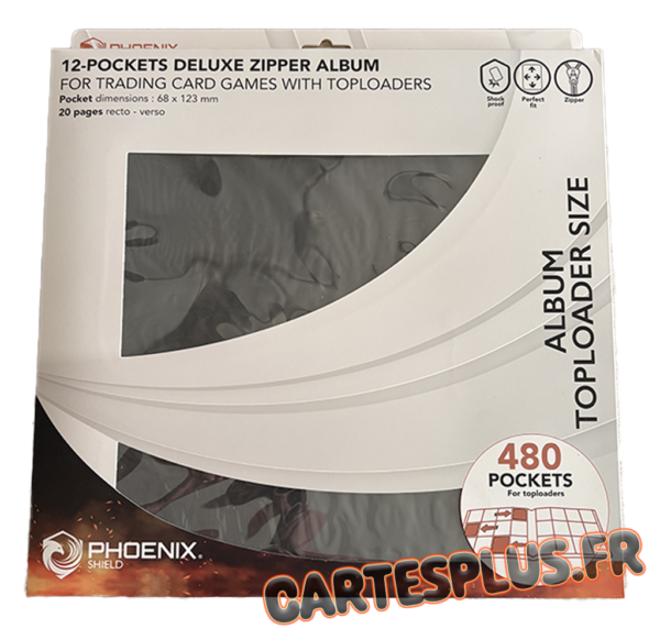 Album Phoenix 480 Places 4 Colonnes ZIP TOPLOADER