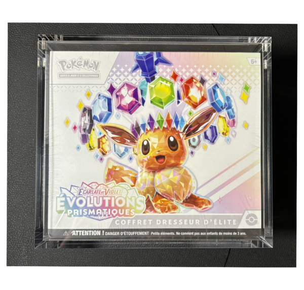 Protection ETB Pokemon ACRYLIQUE CARTESPLUS
