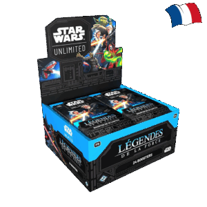 Display 24 boosters Star Wars / Légendes de la Force