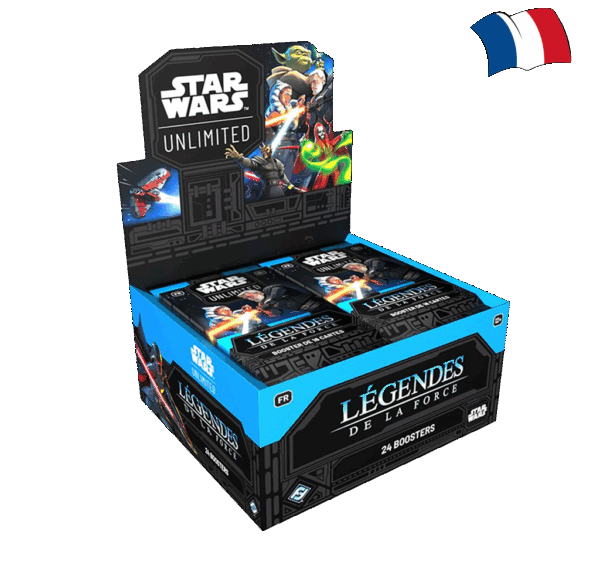 Display 24 boosters Star Wars / Légendes de la Force