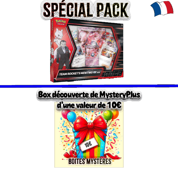 Pack Spécial Mewtwo + Découverte Mysteryplus