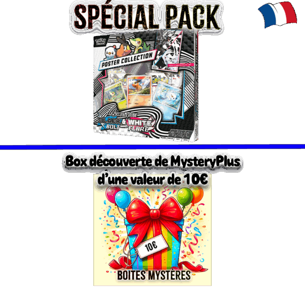 Pack Spécial Poster 10.5 + Découverte Mysteryplus