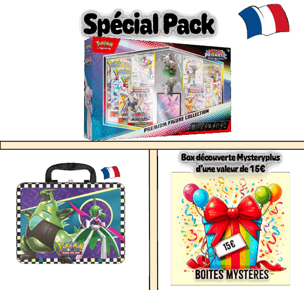 Pack Spécial coffret Evolition figurine
